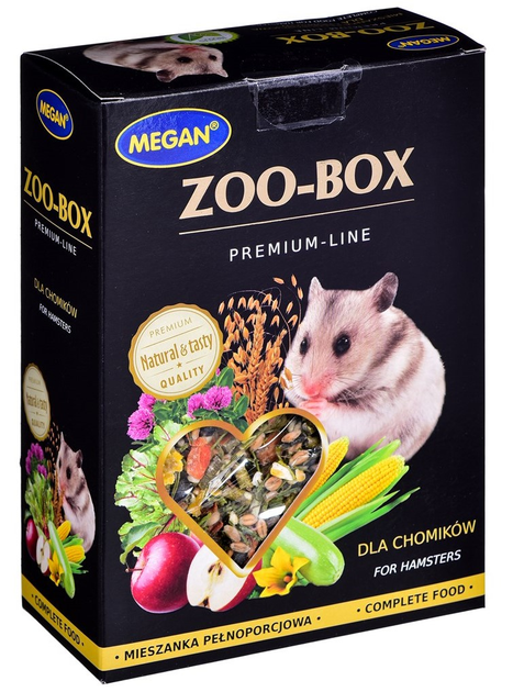 Karma dla chomika Megan Zoobox Chomik 520 g (5908241611496) - obraz 2