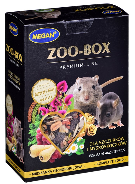 Корм для щурів та піщанок Megan Zoobox 550 g (5908241612059) - зображення 2