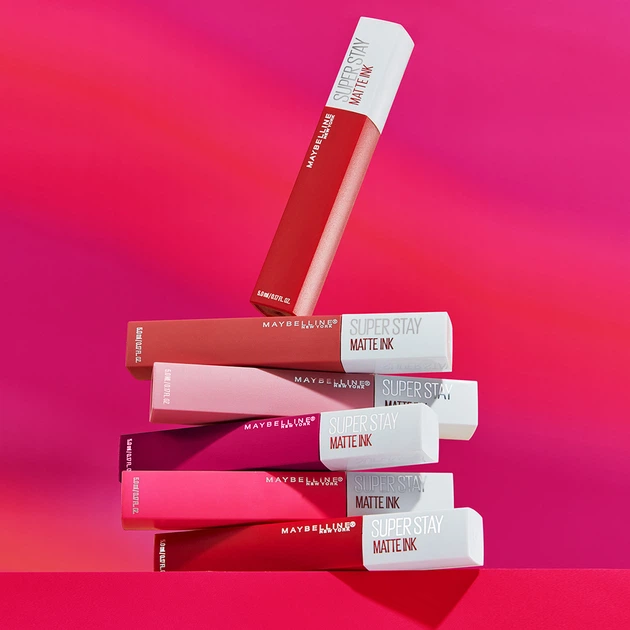 Pomadka w płynie Maybelline New York Super Stay matowa Ink 115 Founder 5 ml (3600531513412) - obraz 8
