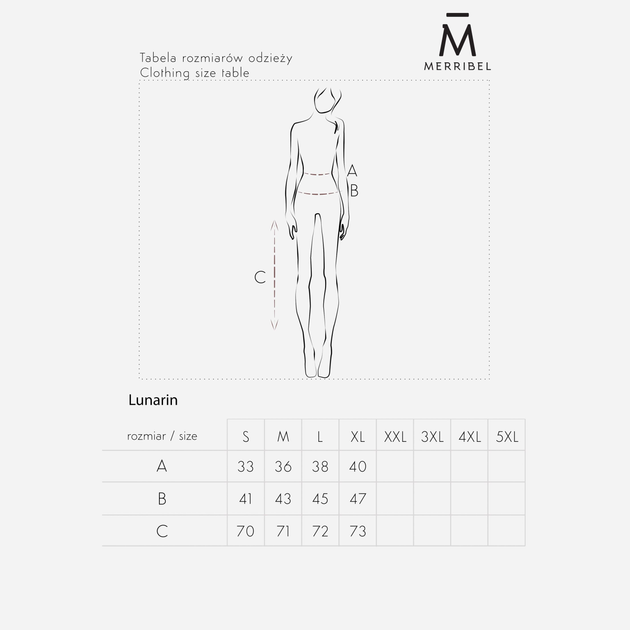 Спідниця зі штучної замші міді жіноча Merribel Lunarin S Пудрова (5907621609825) - зображення 5