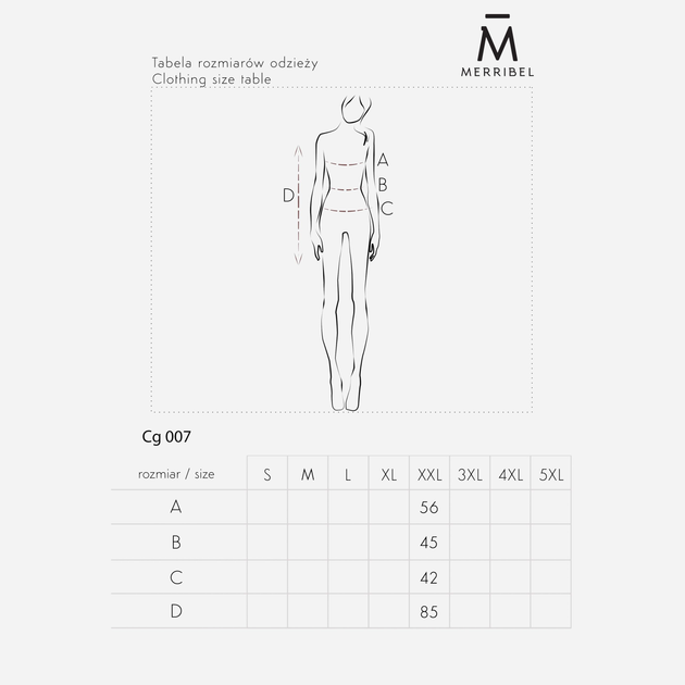 Плаття жіноче Merribel CG007 XL Чорне (5907621620233) - зображення 5