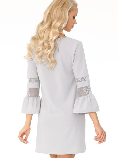 Sukienka tunika damska elegancka Merribel Megarnina XL Szara (5902143684213) - obraz 2