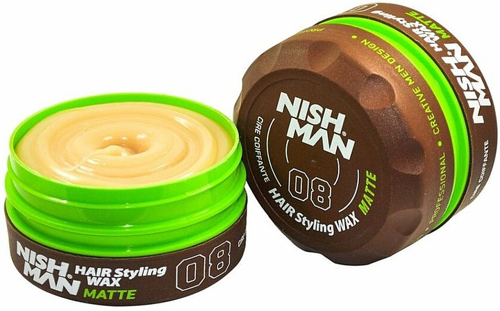 NISHMAN Hair Styling Wax 08 Matte 150 ml