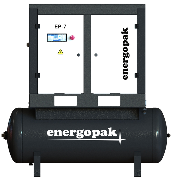 Винтовой компрессор Energopak EP 7-T500 с ресивером 500л (0,8 м3/мин ...