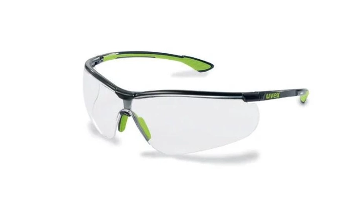 Захисні протиударні незапотіваючі окуляри uvex Sportstyle прозорі (9193265) - зображення 1
