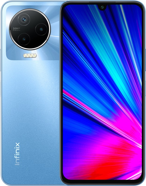 Мобільний телефон Infinix Note 12 2023 (X676C d) 8/128GB Blue (4895180789878) - зображення 1