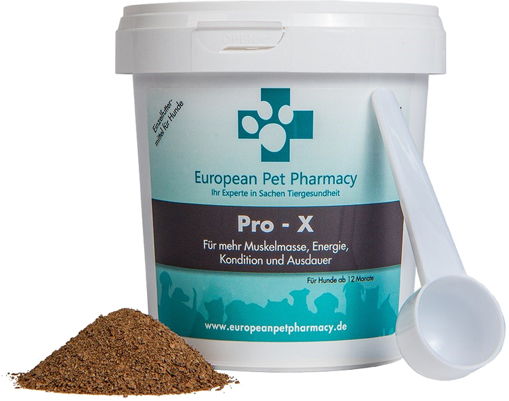 Suplement diety proteinowy dla psów EUROPEAN PET PHARMACY Pro X 300g (7350039352063) - obraz 1