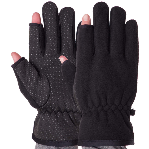 Перчатки для охоты и рыбалки перчатки спиннингиста SP-Sport BC-9241 размер L Цвет: Черный - изображение 1