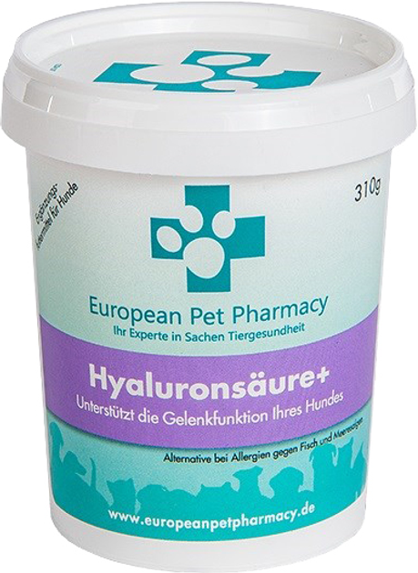 Біологічно активна добавка з гіалуроновою кислотою для собак EUROPEAN PET PHARMACY Hyaluronsaure+ 31 0г (7350039351547) - зображення 2