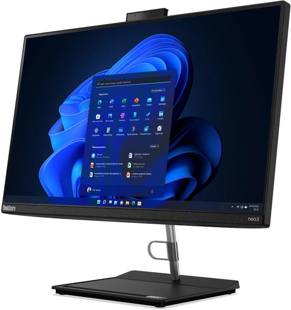 Monoblok Lenovo ThinkCentre Neo 30a AIO (12B000B2PB) Czarny - obraz 2