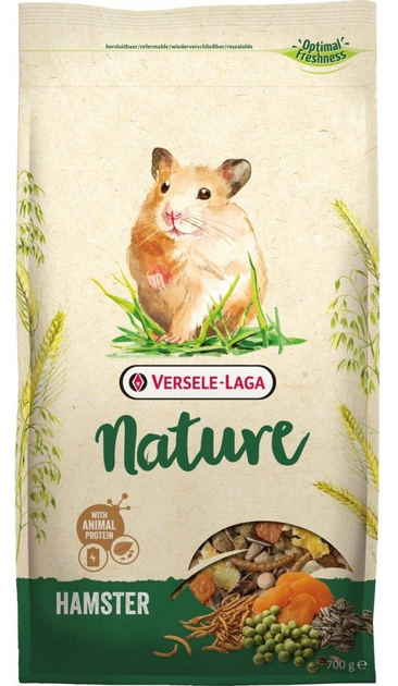 Pokarm dla chomików Versele-Laga Hamster Nature 700 g (5410340614181) - obraz 1