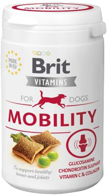 Харчова добавка для суглобів собак BRIT Mobility 150 г (8595602562480) - зображення 1