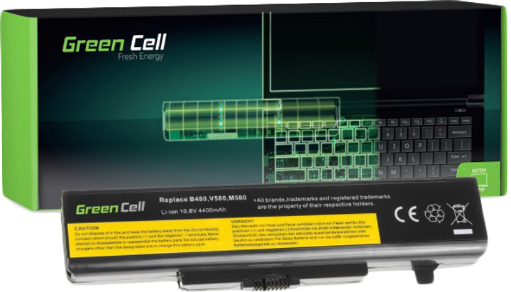 Bateria Green Cell do laptopów Lenovo G480 11,1 V 4400 mAh (LE84) (5902719422492) - obraz 1