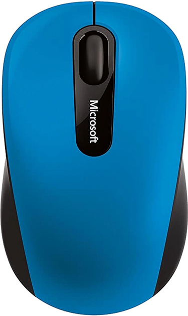 Миша Microsoft Mobile 3600 Bluetooth Black/Blue (PN7-00023) - зображення 1