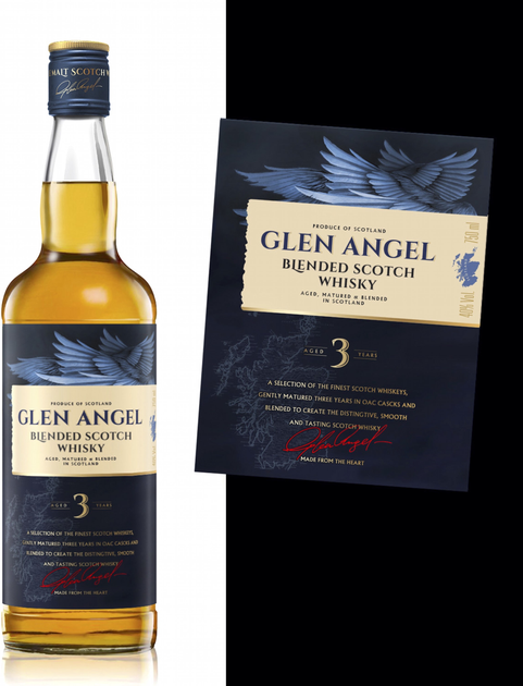 Виски Glen Angel Blended Scotch Whisky 1 л 40% (5001312800277) – фото ...