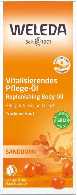 Olejek do masażu Weleda Rokitnik 100 ml (4001638500784) - obraz 3