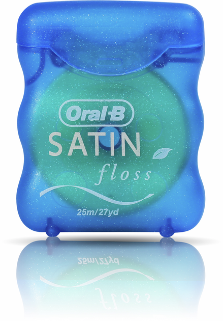 Nić dentystyczna Oral-B Satin Floss 25 m (5010622018258/5010622017947) - obraz 2