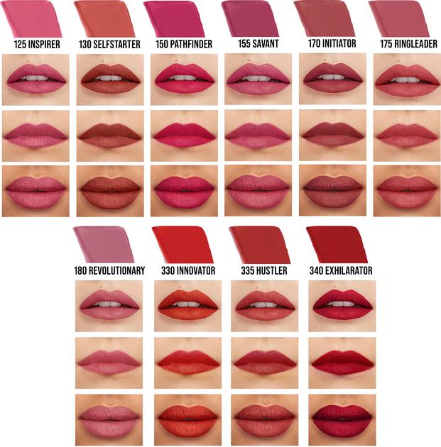 Pomadka w płynie Maybelline New York Super Stay matowa Ink 115 Founder 5 ml (3600531513412) - obraz 4