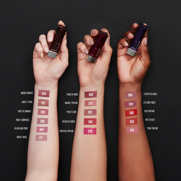 Szminka do ust Maybelline New York Color Sensational Made for all matowa 382 Czerwony 5 g (3600531543358) - obraz 4