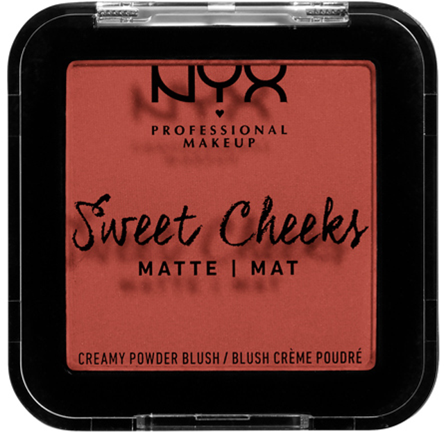 NYX Professional Makeup Sweet Cheeks Creamy Powder Blush Matte z matowym wykończeniem 10 Letnia bryza 5 g (800897192303) - obraz 1
