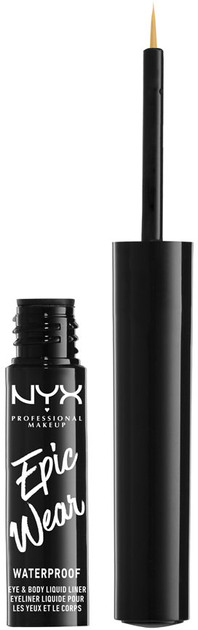Eyeliner NYX Professional Makeup Epic Wear 08 Yellow 3,5 g (800897197216) - obraz 1