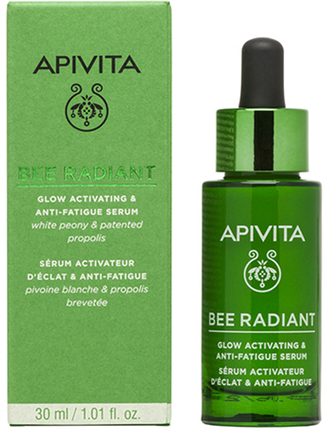 Apivita Bee Serum rozświetlające aktywujące blask i przeciw oznakom zmęczenia 30 ml (5201279074289) - obraz 1