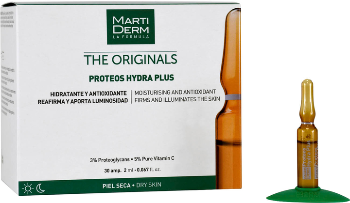 Ампули MartiDerm The Originals Proteos Hydra Plus 30 шт. х 2 мл (8437000435020) - зображення 1