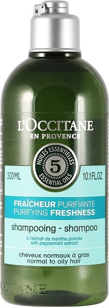 Szampon do włosów L'Occitane en Provence Pure Freshness 300 ml (3253581585979) - obraz 1
