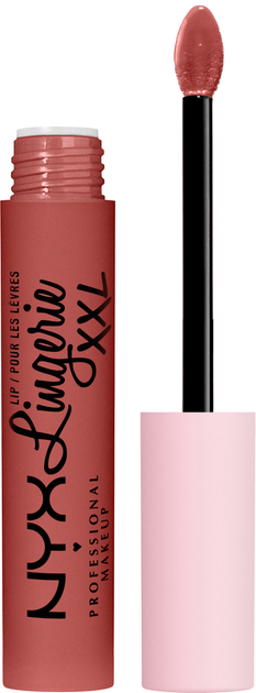 Szminka w płynie z aplikatorem NYX Professional Makeup Lip Lingerie XXL 07 Warm Up 4 ml (800897003982) - obraz 2