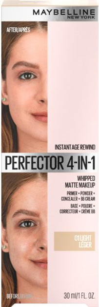 Засіб 4 in 1 Maybelline New York Instant Perfector Праймер, пудра, консилер, ВВ-крем з матувальним ефектом Світлий 30 мл (3600531639501) - зображення 3