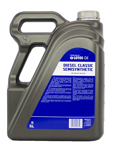 Олива моторна Lotos DIESEL CLASSIC CE/SF 10W-40 5 л (WG-K502430-0H0) - зображення 2