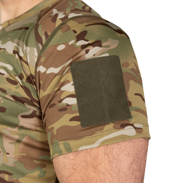Чоловіча потовідвідна Футболка CamoTec CM Chiton Patrol Coolpass із липучками під шеврони мультикам розмір XL - Фото 4 Чоловіча потовідвідна Футболка CamoTec CM Chiton Patrol Coolpass із липучками під шеврони мультикам розмір XL - зображення 4