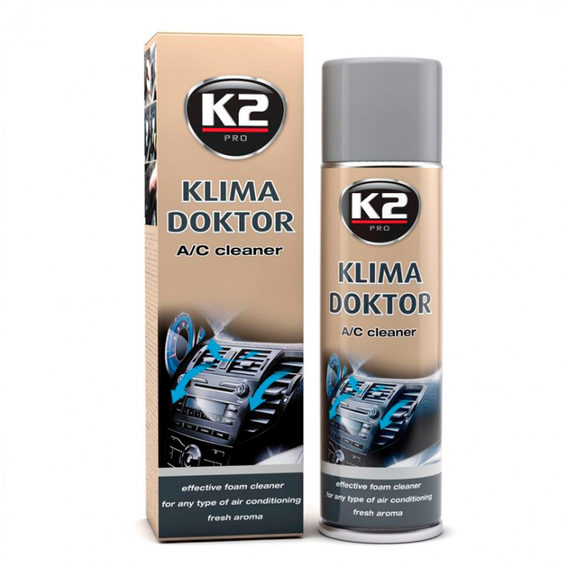 Очиститель системы кондиционирования K2 KLIMA DOCTOR 500 мл (W100) - изображение 6