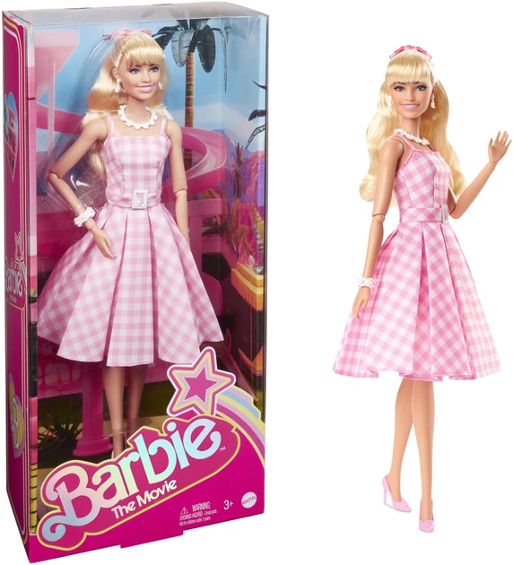 Kolekcjonerska lalka filmowa Barbie the Movie Margot Robbie jako Barbie (194735160709) - obraz 4