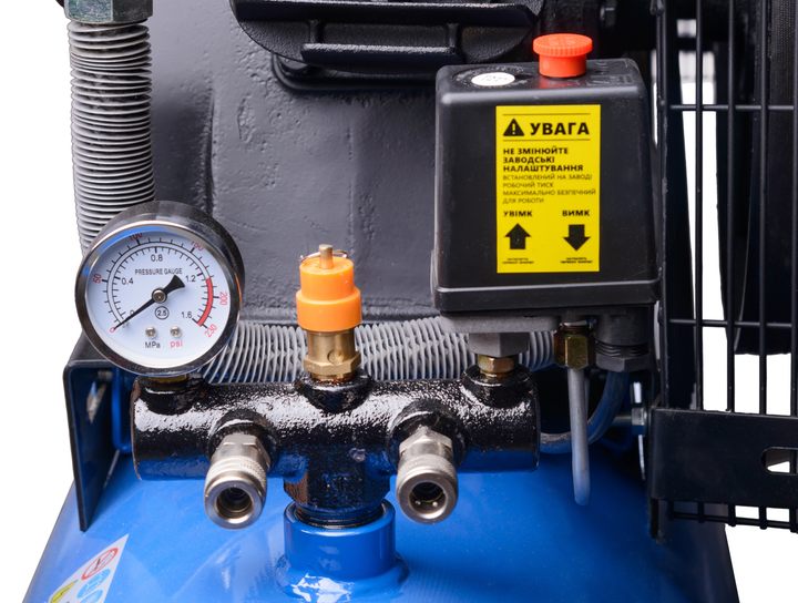 Компрессор воздушный поршневой EnerSol ES-AC670-120-3PRO 120 л - изображение 4