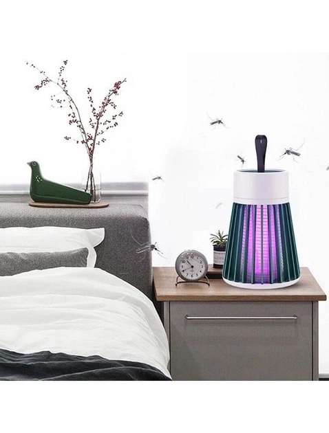Ловушка-лампа от насекомых Mosquito killing Lamp YG-002 от USB с LED подсветкой Зеленая - Фото 6 Ловушка-лампа от насекомых Mosquito killing Lamp YG-002 от USB с LED подсветкой Зеленая - изображение 6