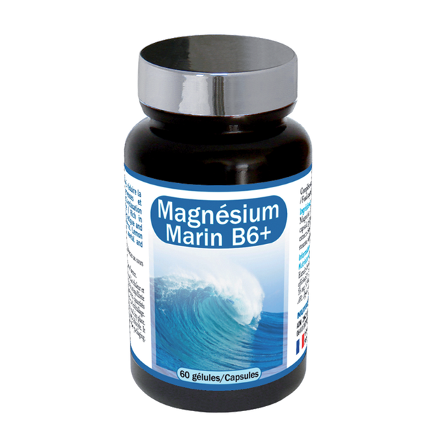 Комплекс Nutriexpert Морський магній В6+ / MAGNESIUM MARIN B6+ - Зняття психічної та фізичної напруги, 60 капсул (LIDK42)