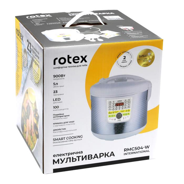 Мультиварка ROTEX RMC504-W International - изображение 8