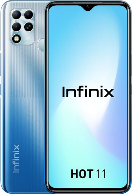 Мобильный телефон Infinix Hot 11 (X689F 4+128 BLUE) 4/128GB Blue ...