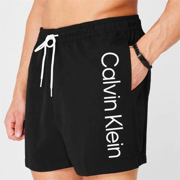 Шорти Calvin Klein Large Logo Swim Black, XXXL (54) (11804100) - Фото 4 Шорти Calvin Klein Large Logo Swim Black, XXXL (54) (11804100) - зображення 4