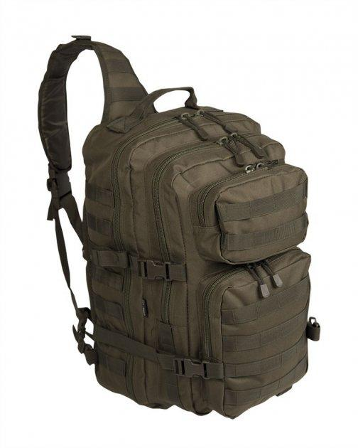 Рюкзак Mil-Tec однолямковий One Strap Assault Pack LG 40 л Olive 14059201 - зображення 1