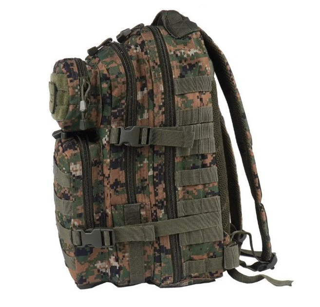 Рюкзак Mil-Tec Assault Pack 20L Digital Woodland 14002071 - зображення 2