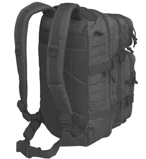Тактический рюкзак Mil-Tec assault laser cut 36л. Black 14002702 - изображение 2