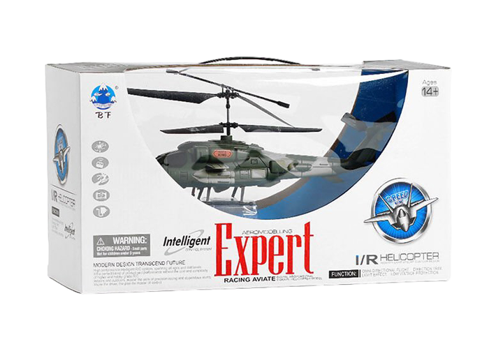 Вертолет на радиоуправлении Black Hawk Зеленый - изображение 5