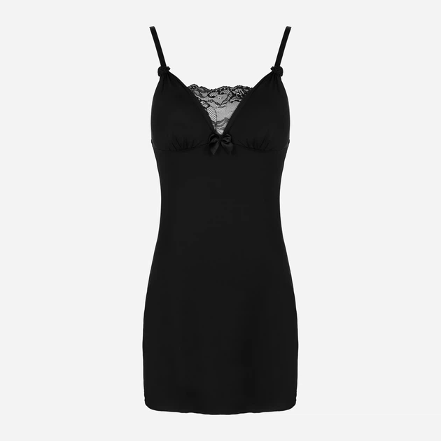 Komplet erotyczny (halka + figi stringi) LivCo Corsetti Fashion Nikaras LC 1811 S/M Black (5907621624323) - obraz 4