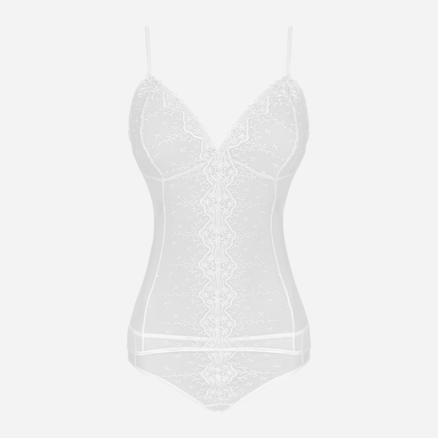 Еротичний комплект (топ + трусики-хіпстери) жіночий LivCo Corsetti Fashion Sophie LC 13053 S Білий (5907699445707) - зображення 3