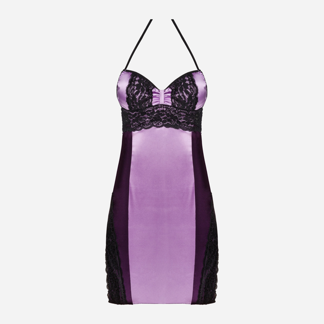 Еротичний комплект (пеньюар + трусики-стринги) LivCo Corsetti Fashion Yasti LC 13431 S Фіолетовий (5907699449637) - зображення 2