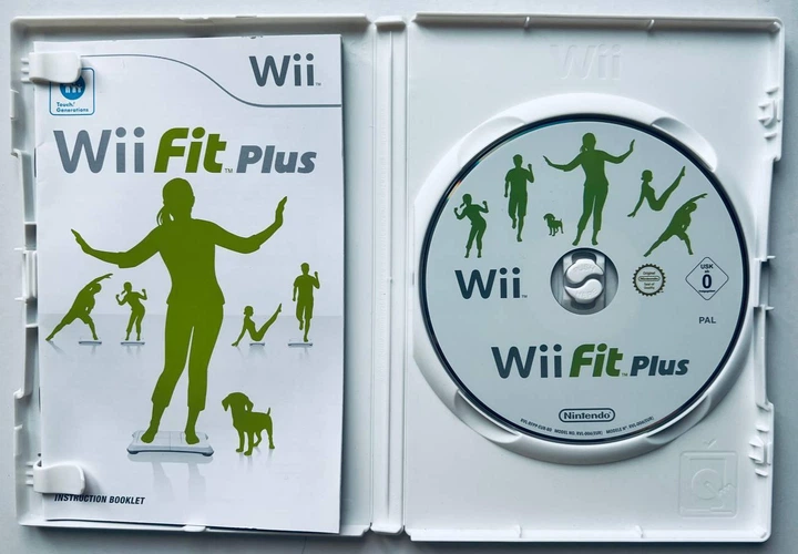 Wii Fit Plus, Б/У, английская версия - диск Nintendo Wii - Фото 2 Wii Fit Plus, Б/У, английская версия - диск Nintendo Wii - изображение 2