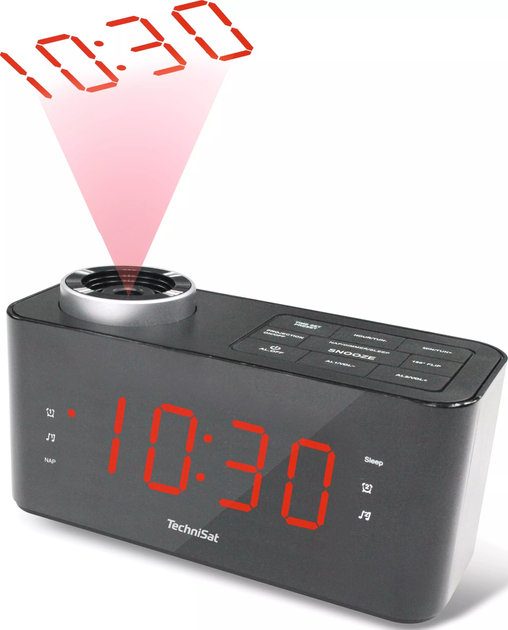Настільний годинник-будильник TechniSat DigiClock 3 (76-4903-00) - зображення 2
