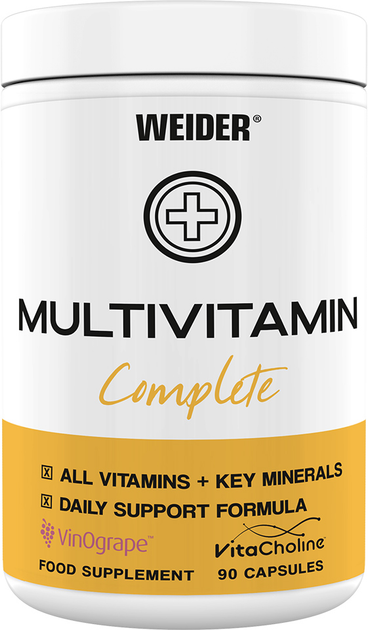 Witaminy Weider MULTIVITAMIN Complete 90 k (4044782390566) - obraz 1